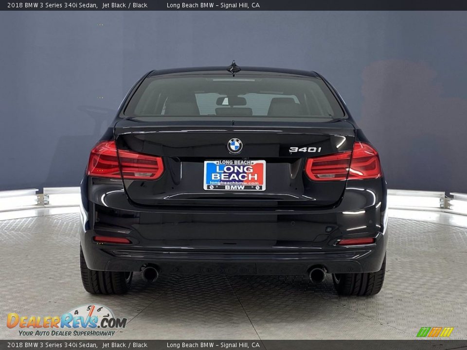 2018 BMW 3 Series 340i Sedan Jet Black / Black Photo #4