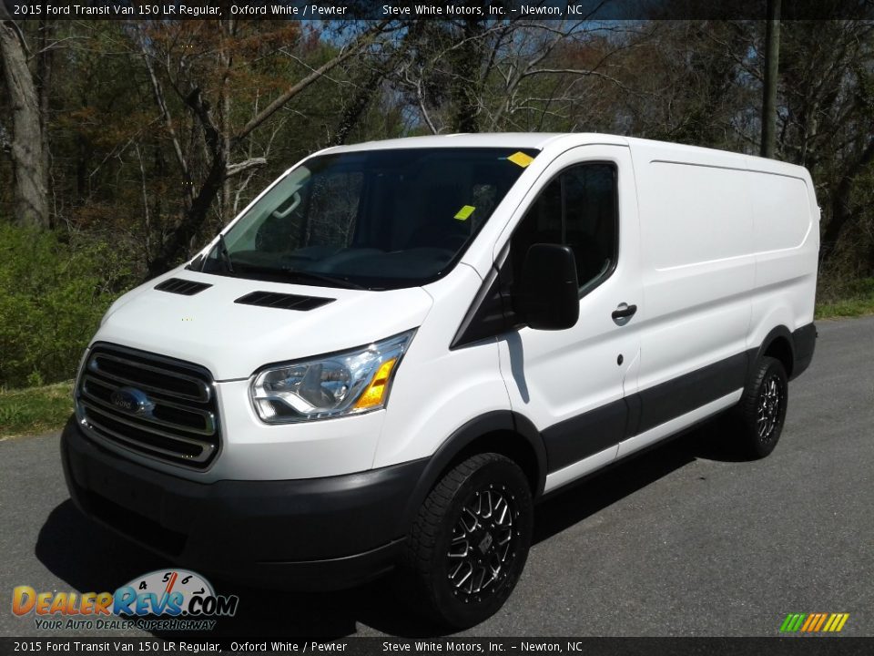 2015 Ford Transit Van 150 LR Regular Oxford White / Pewter Photo #2