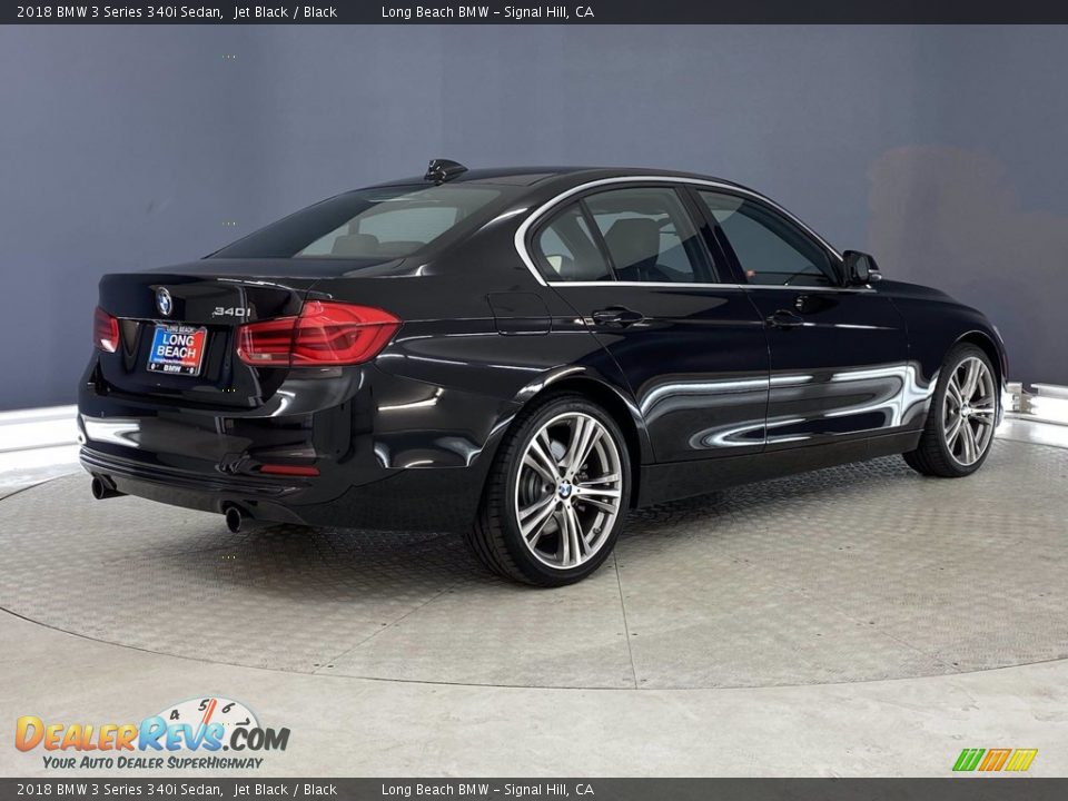 2018 BMW 3 Series 340i Sedan Jet Black / Black Photo #5