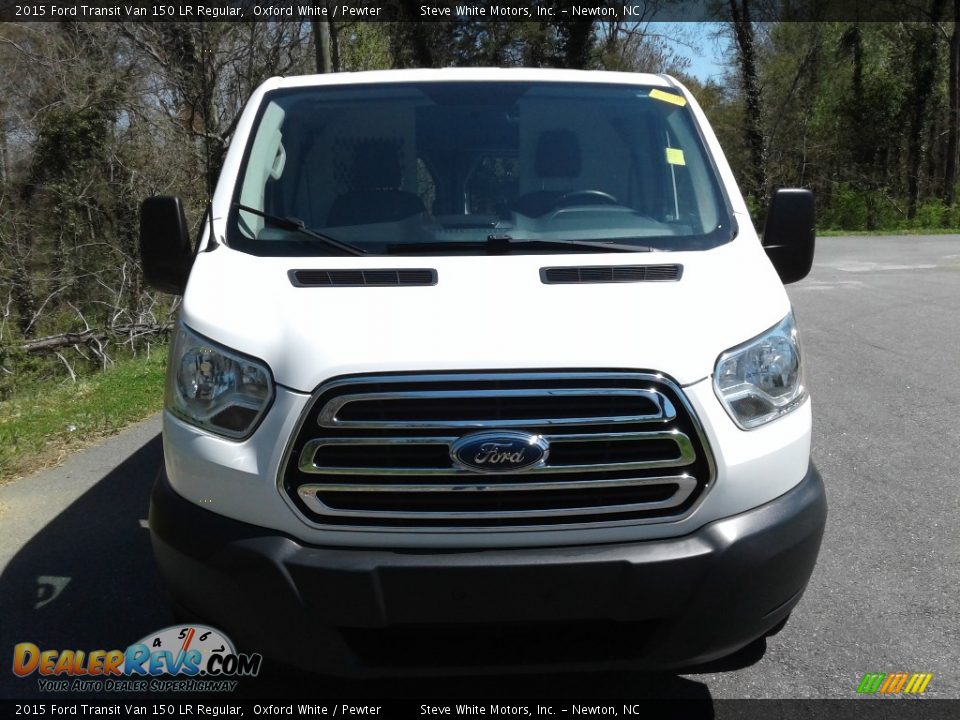 2015 Ford Transit Van 150 LR Regular Oxford White / Pewter Photo #3