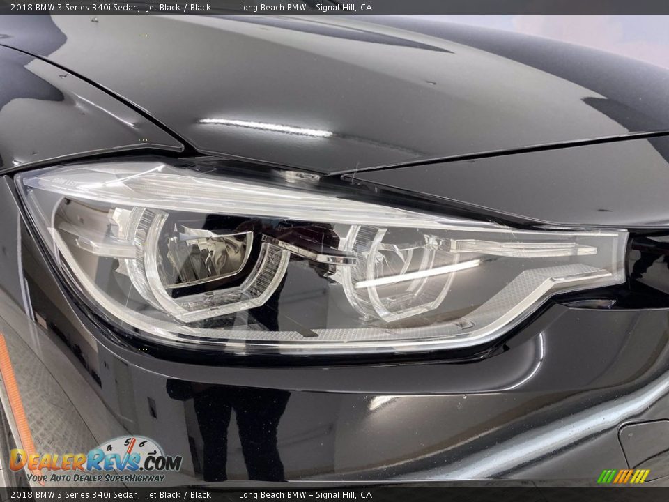 2018 BMW 3 Series 340i Sedan Jet Black / Black Photo #7