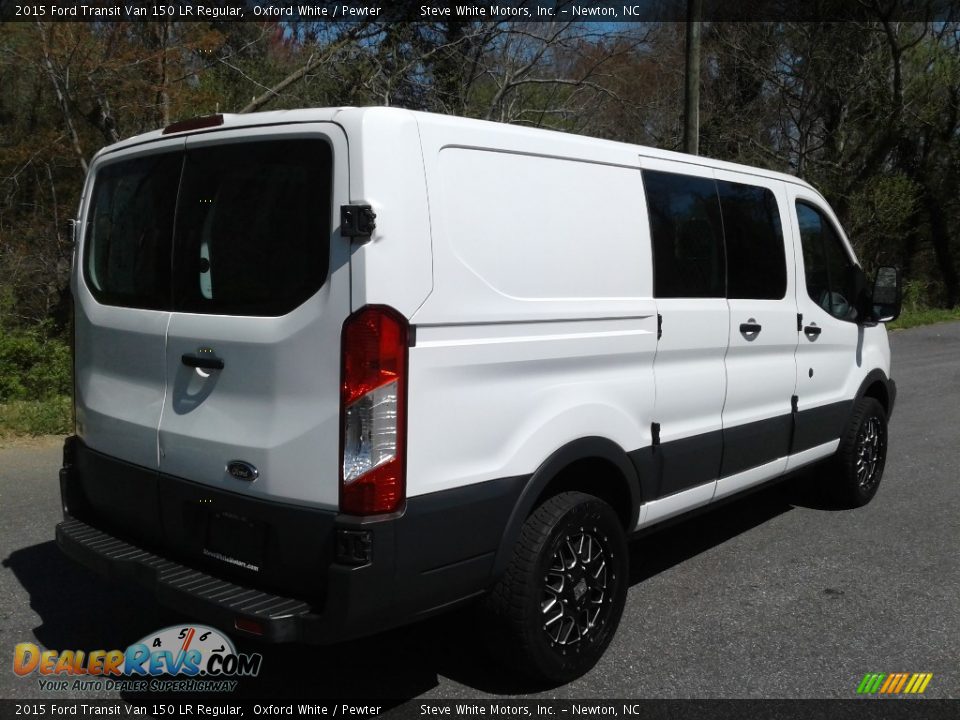 2015 Ford Transit Van 150 LR Regular Oxford White / Pewter Photo #6