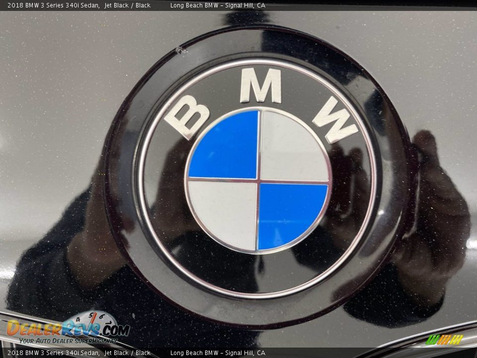 2018 BMW 3 Series 340i Sedan Jet Black / Black Photo #8