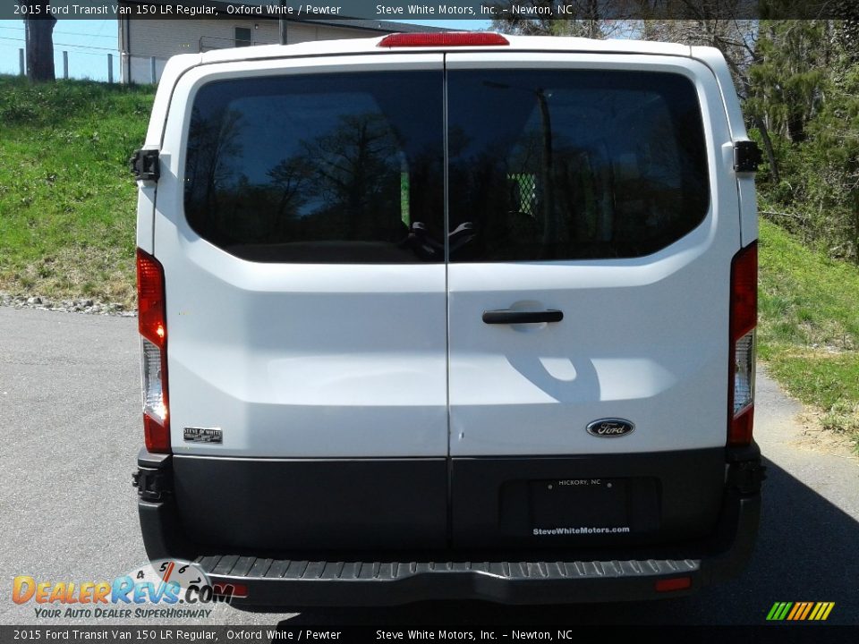 2015 Ford Transit Van 150 LR Regular Oxford White / Pewter Photo #7