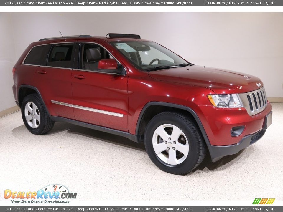 2012 Jeep Grand Cherokee Laredo 4x4 Deep Cherry Red Crystal Pearl / Dark Graystone/Medium Graystone Photo #1