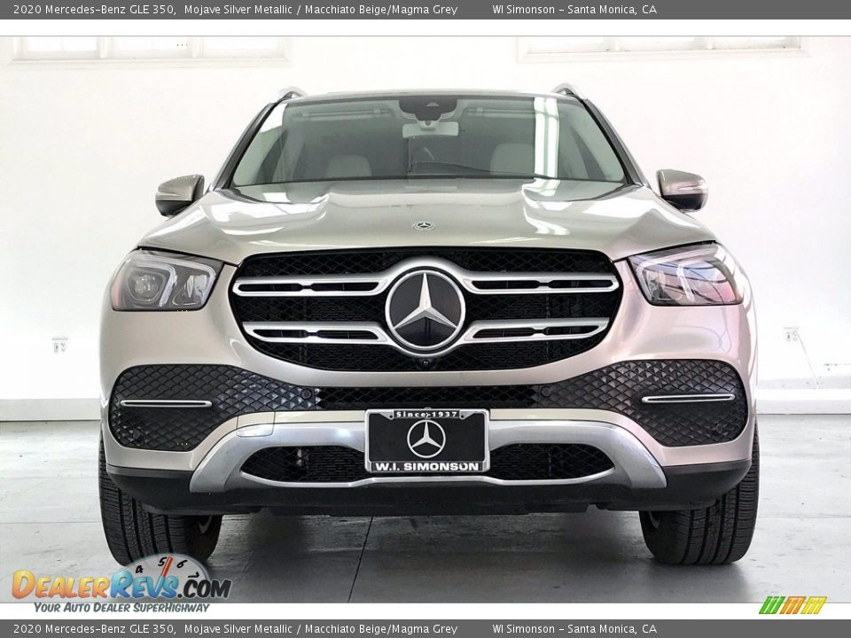 2020 Mercedes-Benz GLE 350 Mojave Silver Metallic / Macchiato Beige/Magma Grey Photo #2