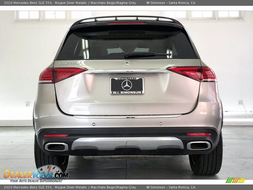 2020 Mercedes-Benz GLE 350 Mojave Silver Metallic / Macchiato Beige/Magma Grey Photo #3