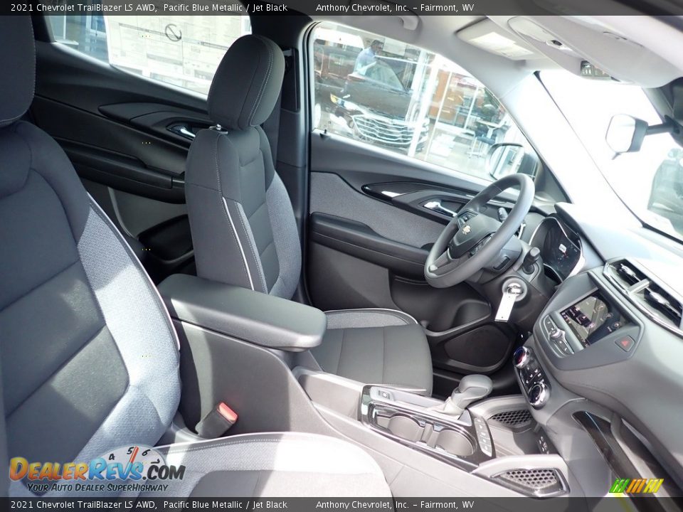 2021 Chevrolet TrailBlazer LS AWD Pacific Blue Metallic / Jet Black Photo #9