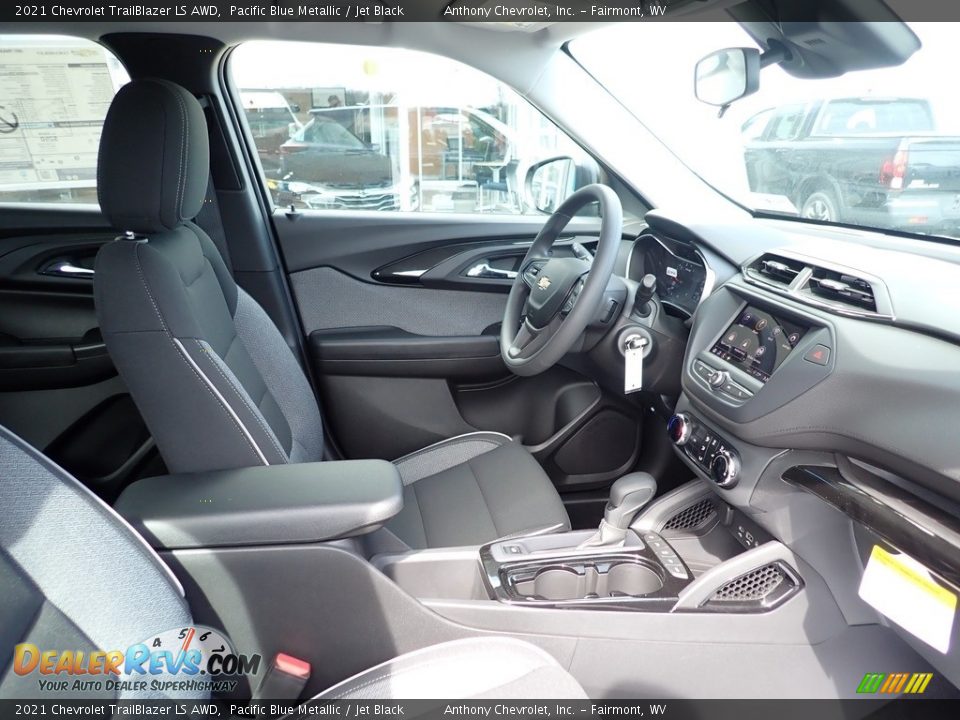 2021 Chevrolet TrailBlazer LS AWD Pacific Blue Metallic / Jet Black Photo #10