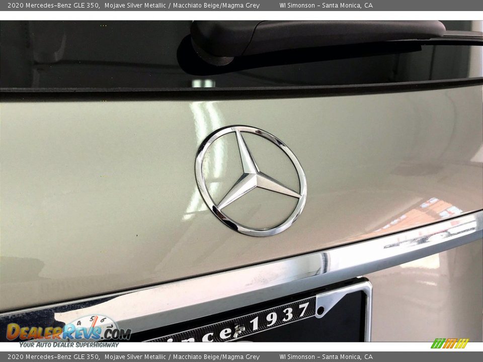 2020 Mercedes-Benz GLE 350 Mojave Silver Metallic / Macchiato Beige/Magma Grey Photo #7