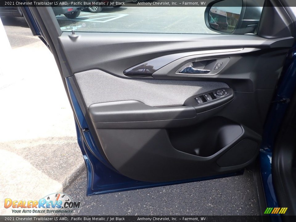 2021 Chevrolet Trailblazer LS AWD Pacific Blue Metallic / Jet Black Photo #14