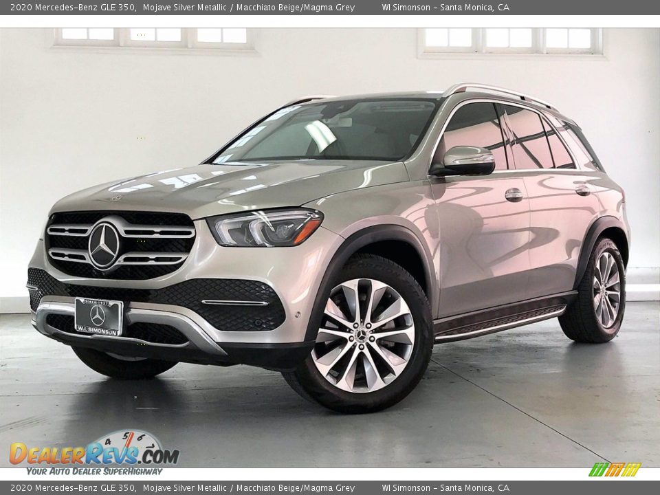 2020 Mercedes-Benz GLE 350 Mojave Silver Metallic / Macchiato Beige/Magma Grey Photo #12