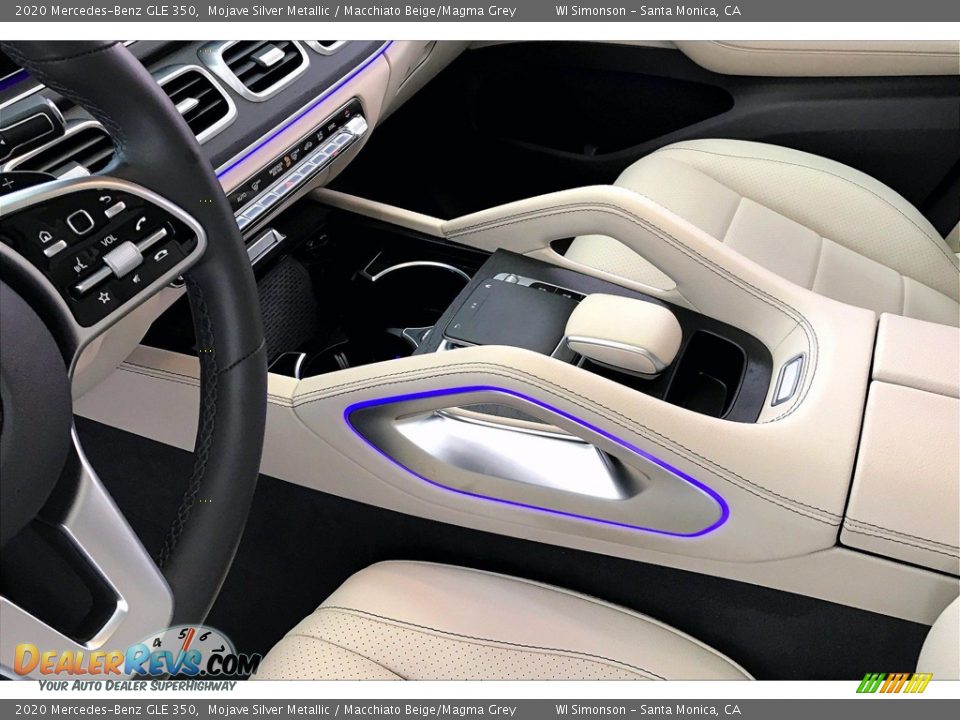 2020 Mercedes-Benz GLE 350 Mojave Silver Metallic / Macchiato Beige/Magma Grey Photo #17