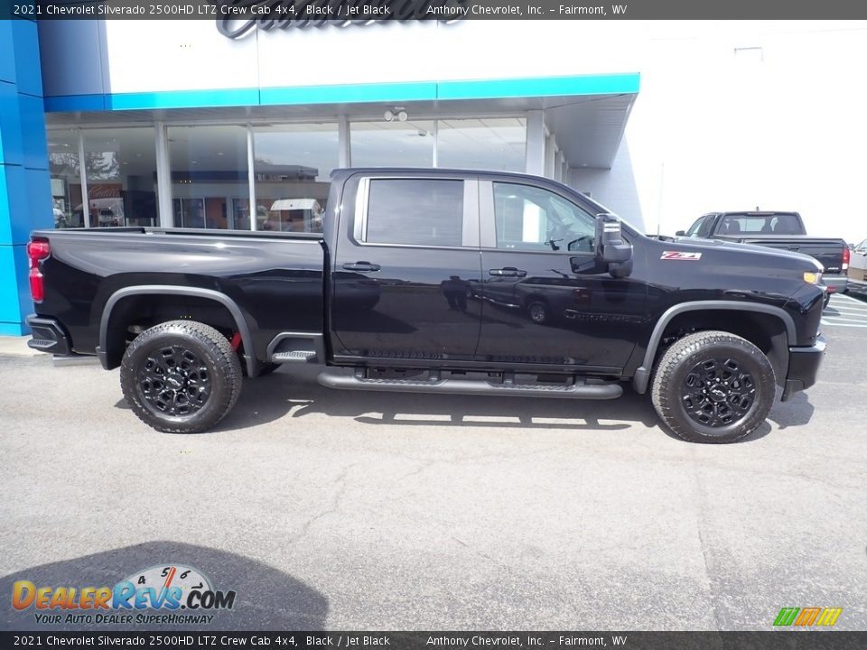 2021 Chevrolet Silverado 2500HD LTZ Crew Cab 4x4 Black / Jet Black Photo #2