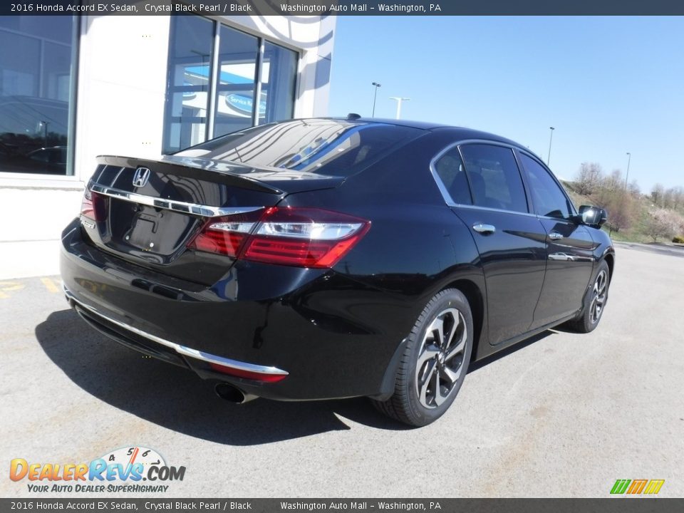 2016 Honda Accord EX Sedan Crystal Black Pearl / Black Photo #10