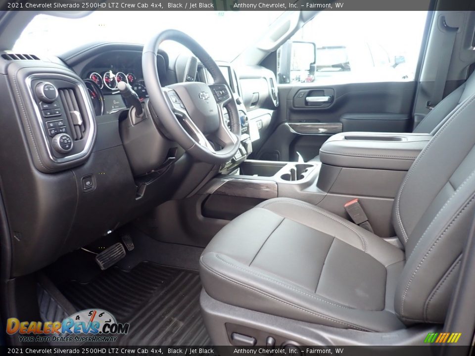 2021 Chevrolet Silverado 2500HD LTZ Crew Cab 4x4 Black / Jet Black Photo #12
