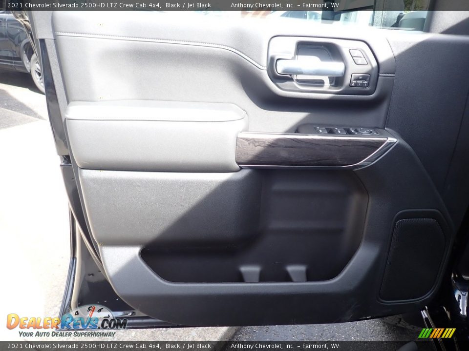 2021 Chevrolet Silverado 2500HD LTZ Crew Cab 4x4 Black / Jet Black Photo #13