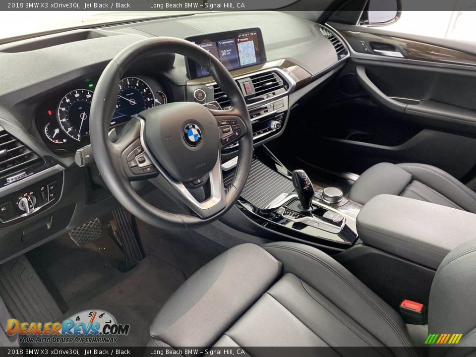 2018 BMW X3 xDrive30i Jet Black / Black Photo #16