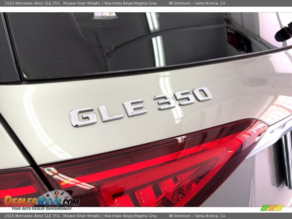 2020 Mercedes-Benz GLE 350 Mojave Silver Metallic / Macchiato Beige/Magma Grey Photo #31