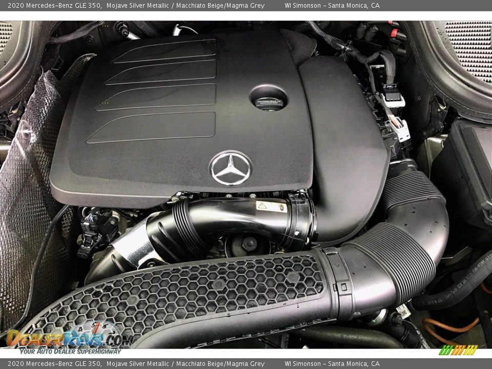 2020 Mercedes-Benz GLE 350 Mojave Silver Metallic / Macchiato Beige/Magma Grey Photo #32