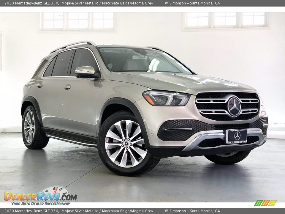 2020 Mercedes-Benz GLE 350 Mojave Silver Metallic / Macchiato Beige/Magma Grey Photo #34