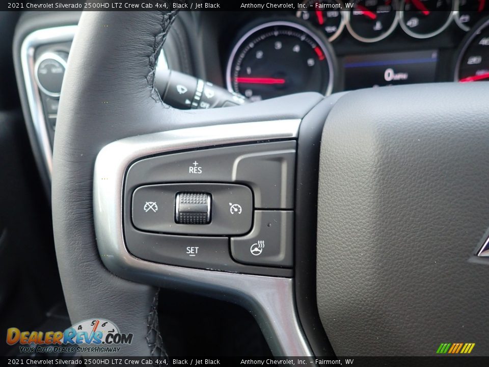 2021 Chevrolet Silverado 2500HD LTZ Crew Cab 4x4 Black / Jet Black Photo #19