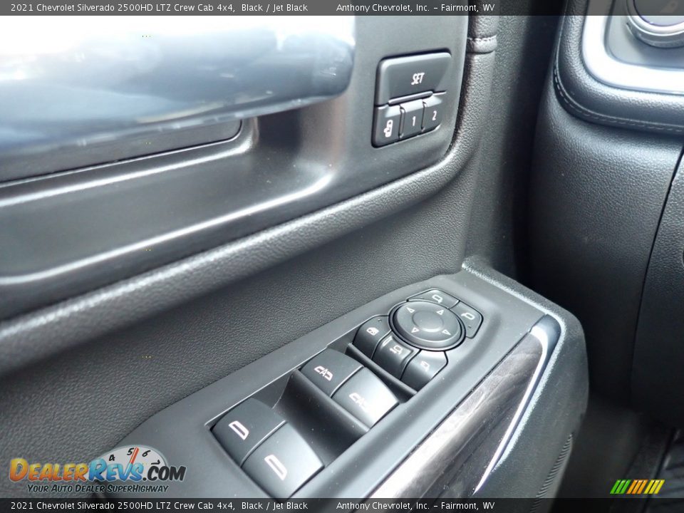 2021 Chevrolet Silverado 2500HD LTZ Crew Cab 4x4 Black / Jet Black Photo #21
