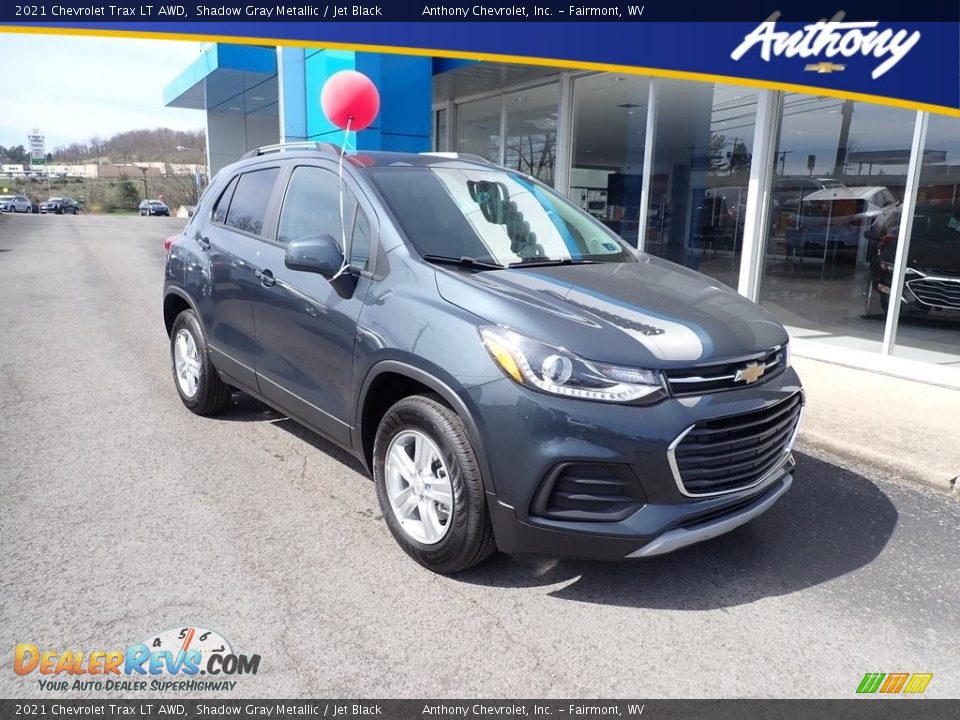 2021 Chevrolet Trax LT AWD Shadow Gray Metallic / Jet Black Photo #1