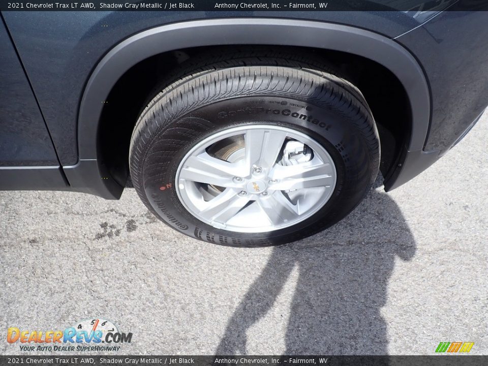 2021 Chevrolet Trax LT AWD Shadow Gray Metallic / Jet Black Photo #2