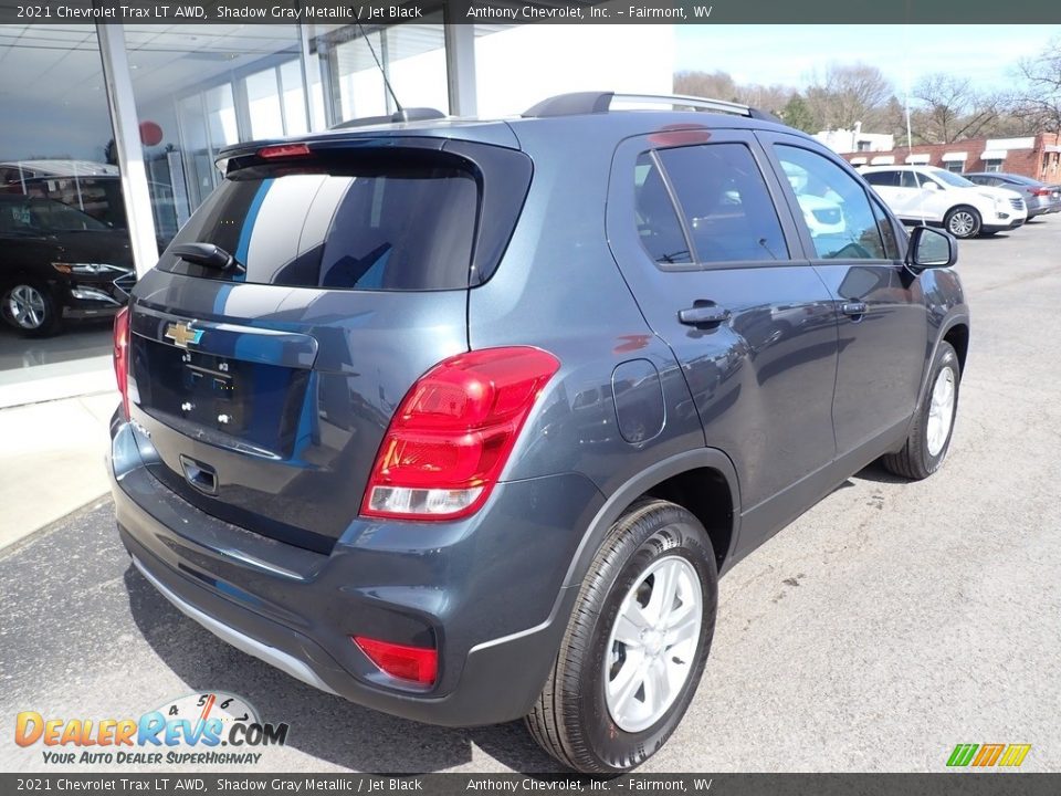 2021 Chevrolet Trax LT AWD Shadow Gray Metallic / Jet Black Photo #4