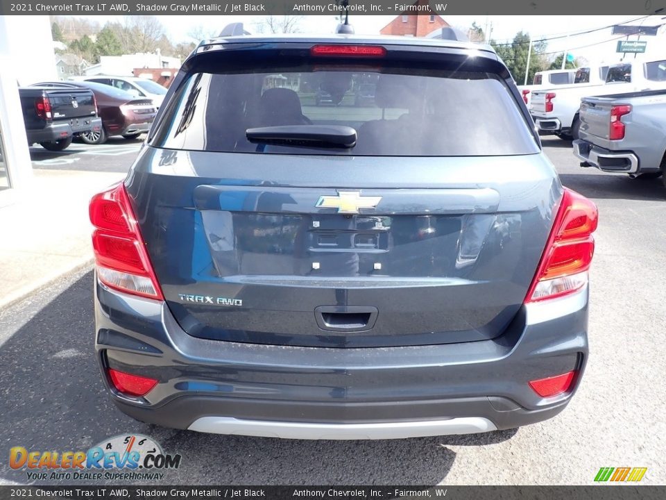 2021 Chevrolet Trax LT AWD Shadow Gray Metallic / Jet Black Photo #5