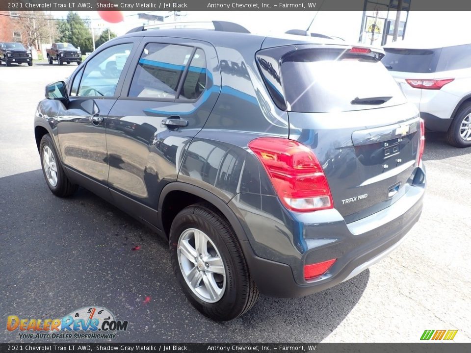 2021 Chevrolet Trax LT AWD Shadow Gray Metallic / Jet Black Photo #6
