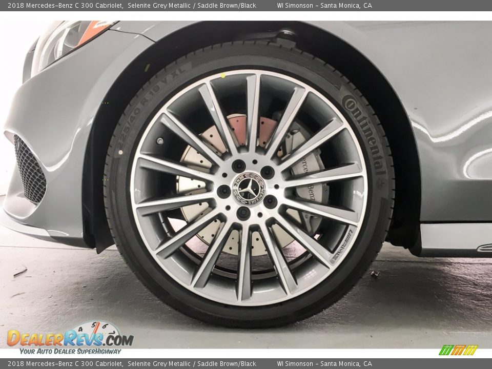 2018 Mercedes-Benz C 300 Cabriolet Wheel Photo #9