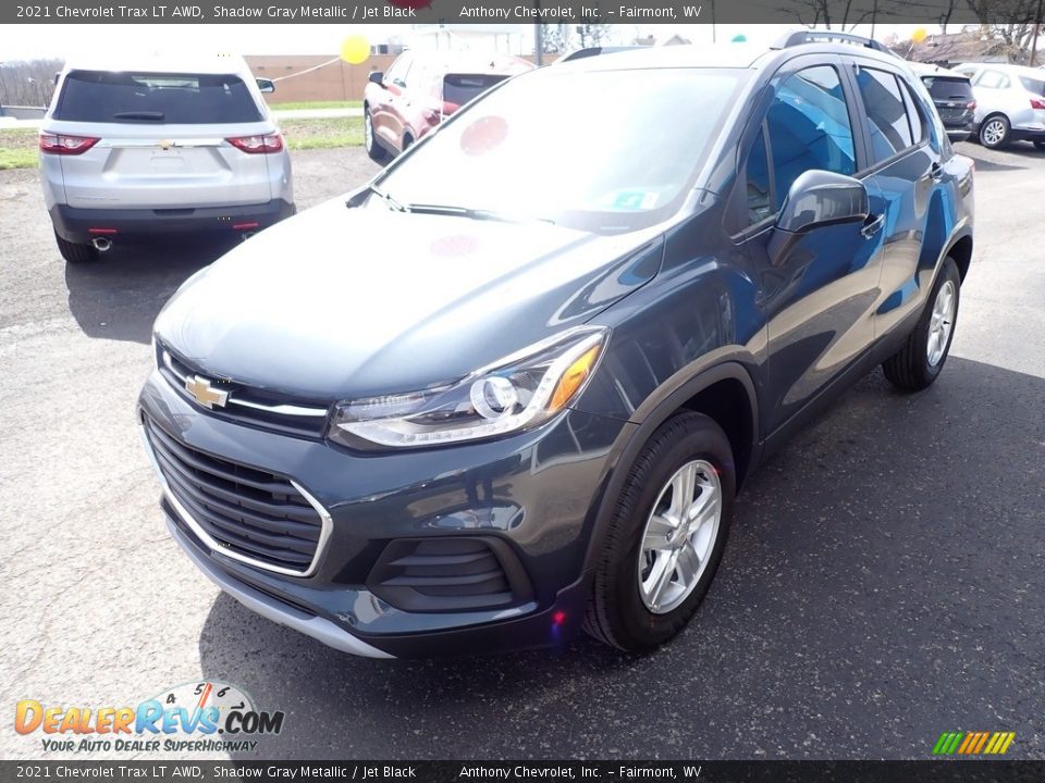 2021 Chevrolet Trax LT AWD Shadow Gray Metallic / Jet Black Photo #7