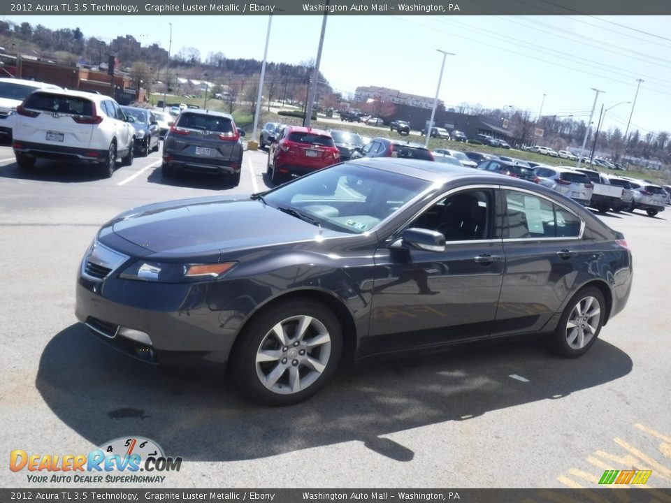 2012 Acura TL 3.5 Technology Graphite Luster Metallic / Ebony Photo #6