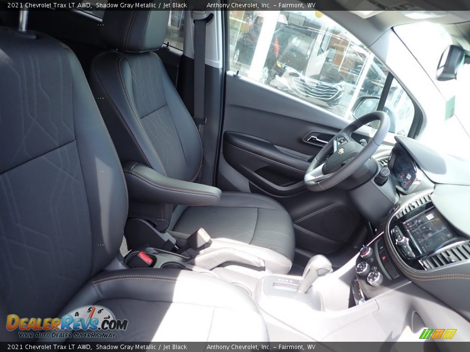 2021 Chevrolet Trax LT AWD Shadow Gray Metallic / Jet Black Photo #9