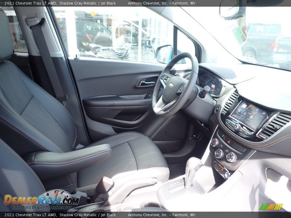 2021 Chevrolet Trax LT AWD Shadow Gray Metallic / Jet Black Photo #10