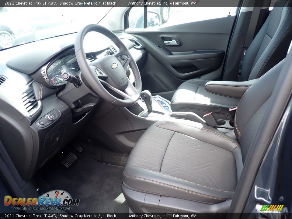 2021 Chevrolet Trax LT AWD Shadow Gray Metallic / Jet Black Photo #12