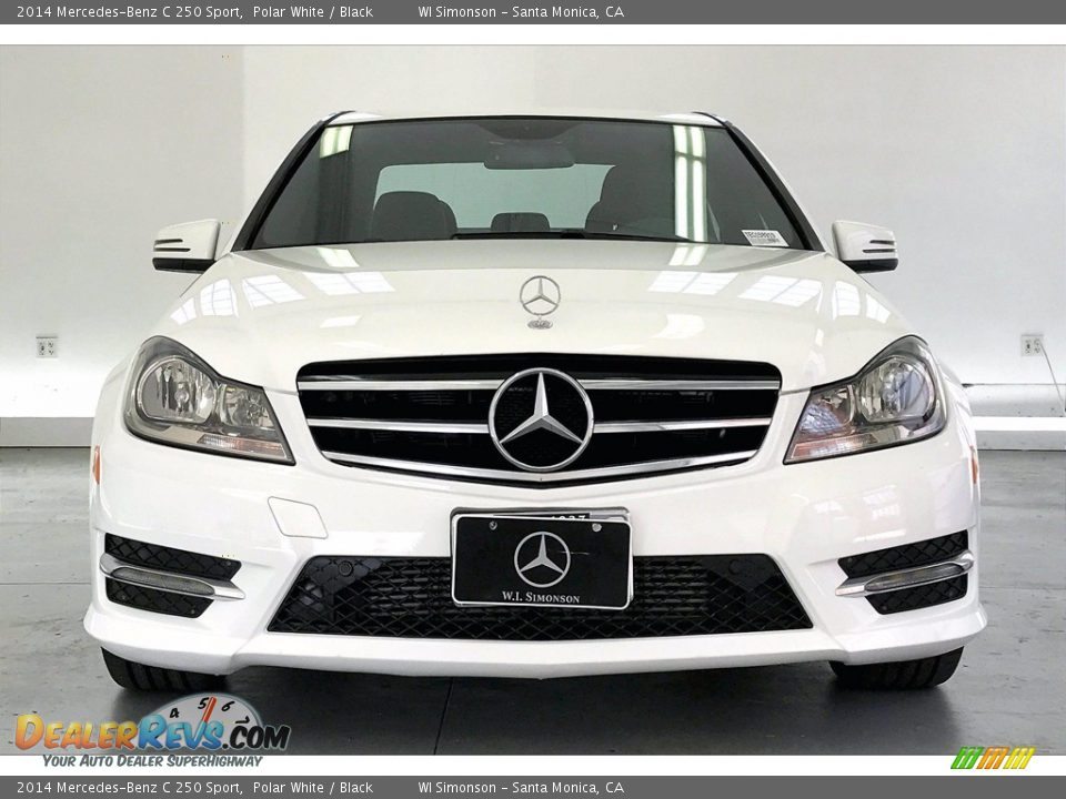 Polar White 2014 Mercedes-Benz C 250 Sport Photo #2