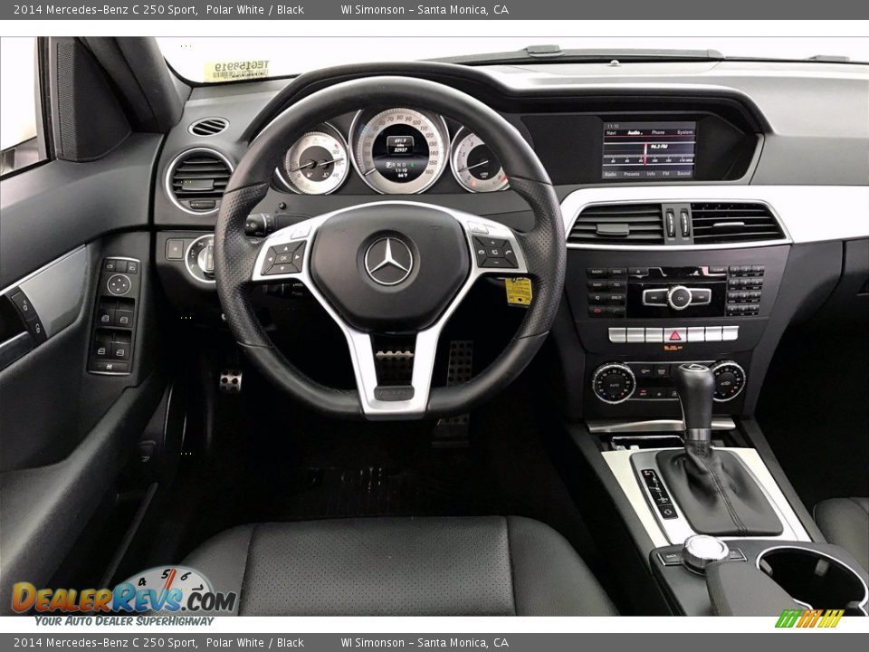 Dashboard of 2014 Mercedes-Benz C 250 Sport Photo #4