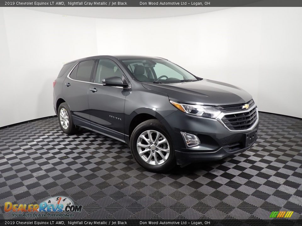 2019 Chevrolet Equinox LT AWD Nightfall Gray Metallic / Jet Black Photo #3