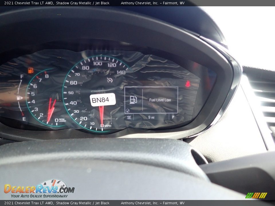 2021 Chevrolet Trax LT AWD Shadow Gray Metallic / Jet Black Photo #16