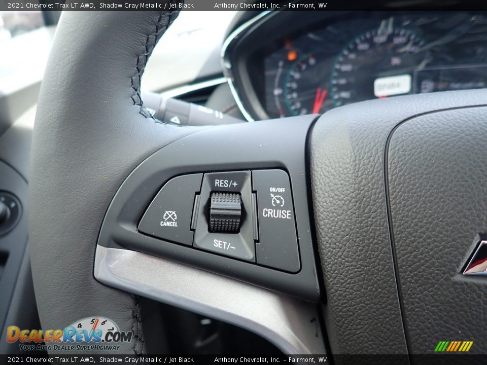 2021 Chevrolet Trax LT AWD Shadow Gray Metallic / Jet Black Photo #19