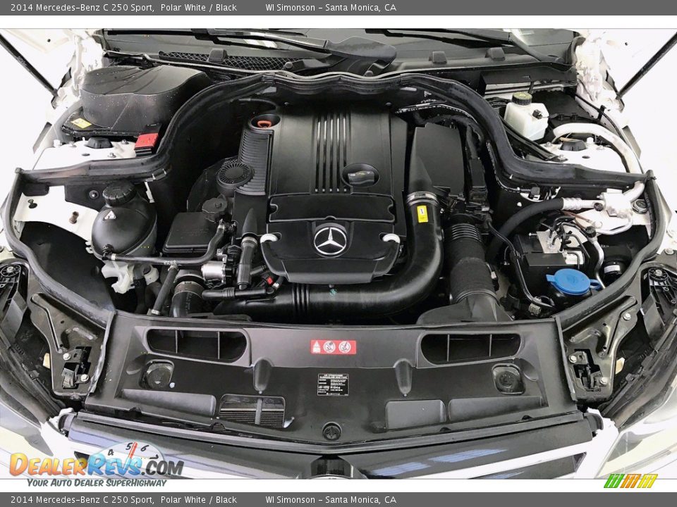 2014 Mercedes-Benz C 250 Sport 1.8 Liter DI Turbocharged DOHC 16-Valve VVT 4 Cylinder Engine Photo #9