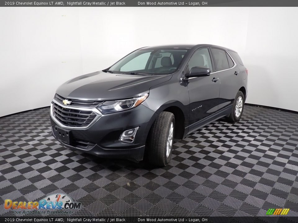 2019 Chevrolet Equinox LT AWD Nightfall Gray Metallic / Jet Black Photo #8