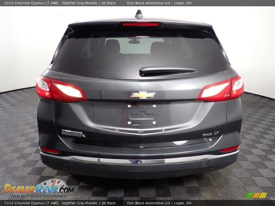 2019 Chevrolet Equinox LT AWD Nightfall Gray Metallic / Jet Black Photo #12