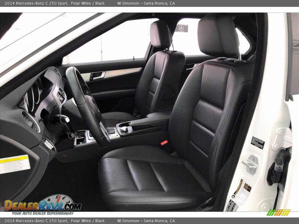 Front Seat of 2014 Mercedes-Benz C 250 Sport Photo #18