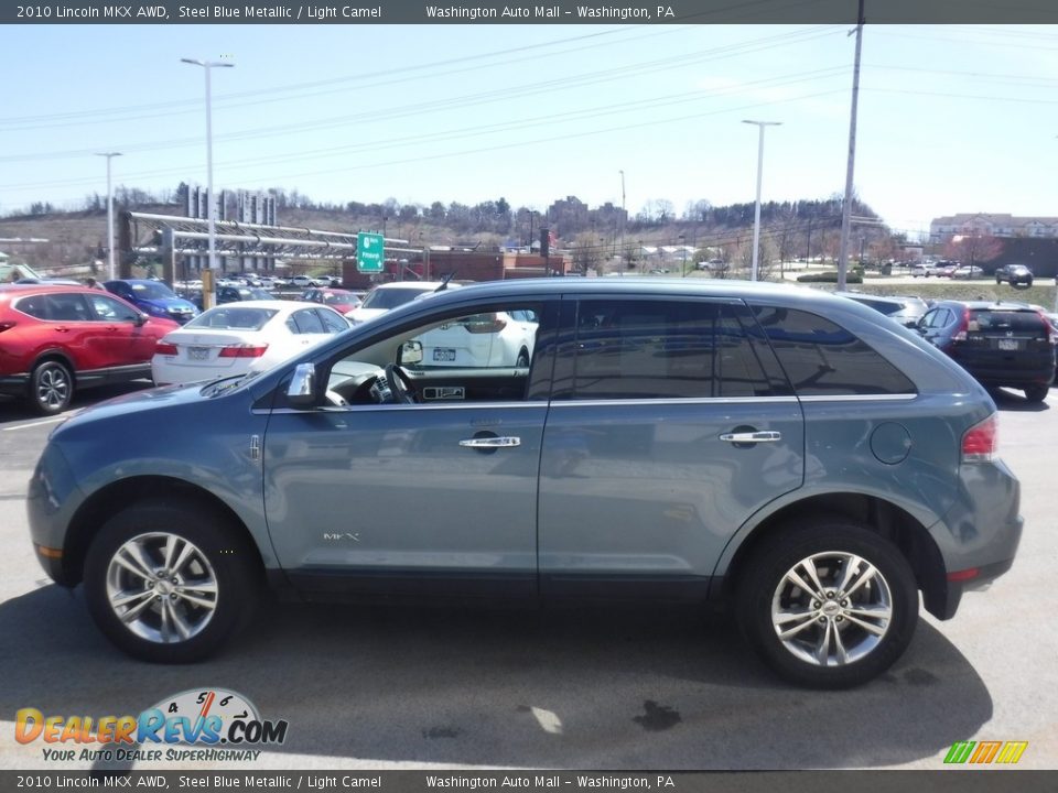 Steel Blue Metallic 2010 Lincoln MKX AWD Photo #6