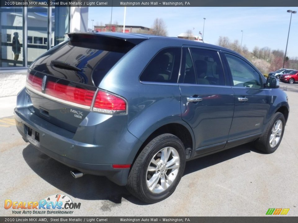 Steel Blue Metallic 2010 Lincoln MKX AWD Photo #10