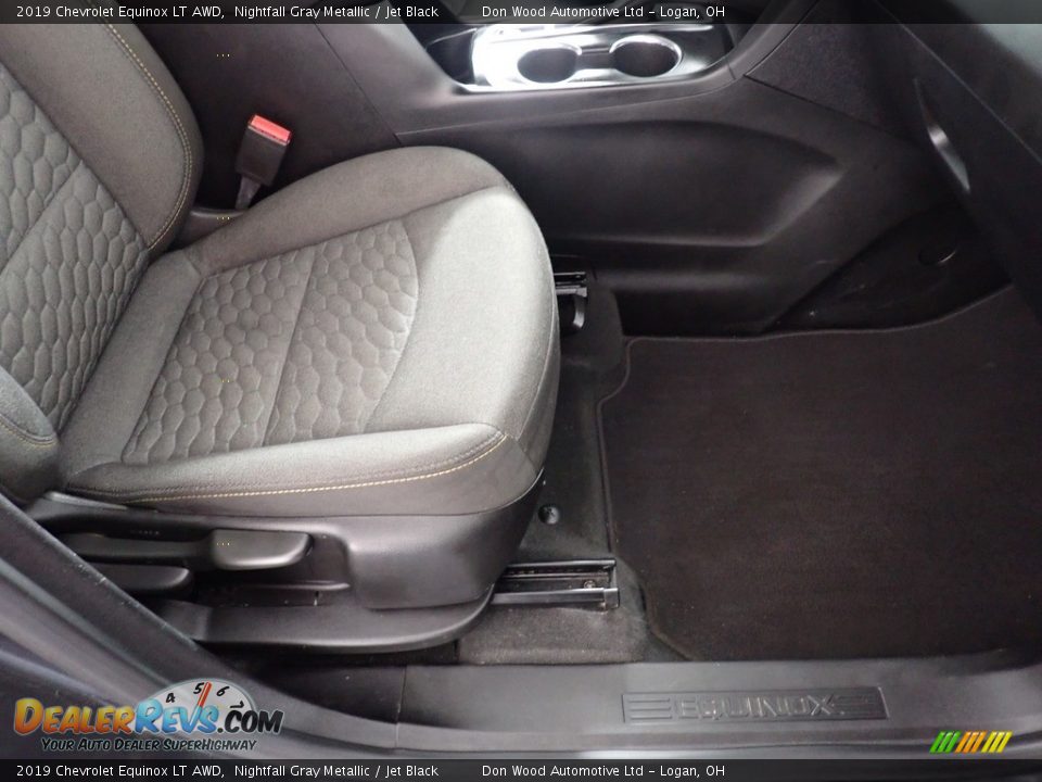 2019 Chevrolet Equinox LT AWD Nightfall Gray Metallic / Jet Black Photo #31
